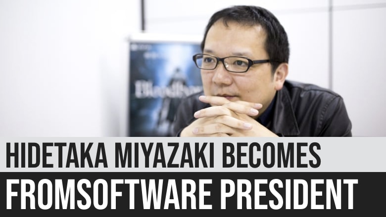 Hidetaka Miyazaki Becomes FromSoftware President