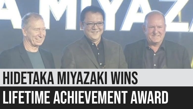 Hidetaka Miyazaki Wins Lifetime Achievement Award