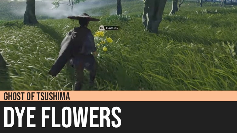 Ghost of Tsushima: Dye Flowers