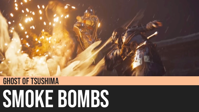 Ghost of Tsushima: Smoke Bombs