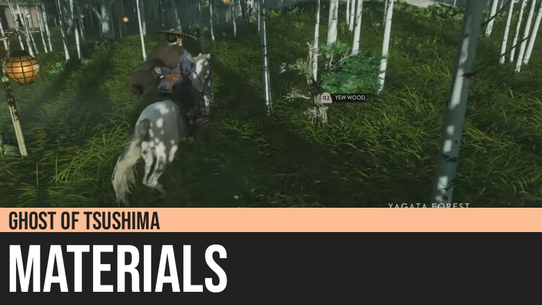 Ghost of Tsushima: Materials