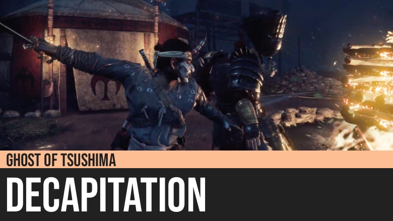 Ghost of Tsushima: Decapitation