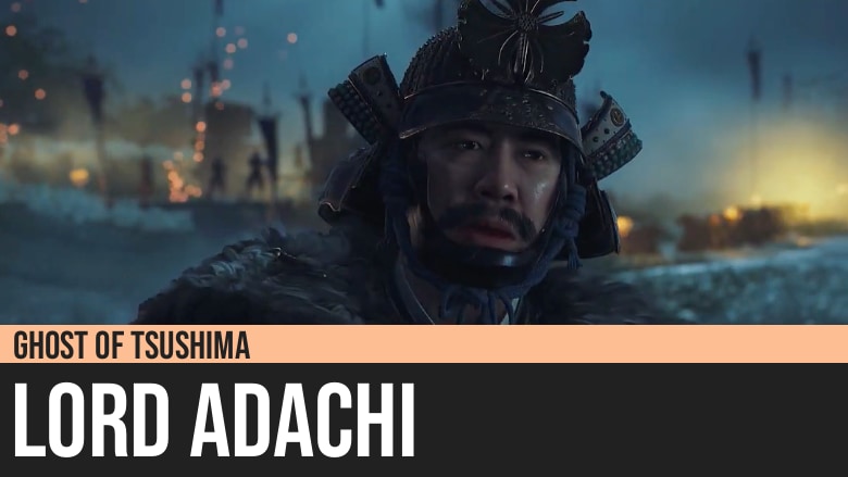 Ghost of Tsushima: Lord Harunobu Adachi