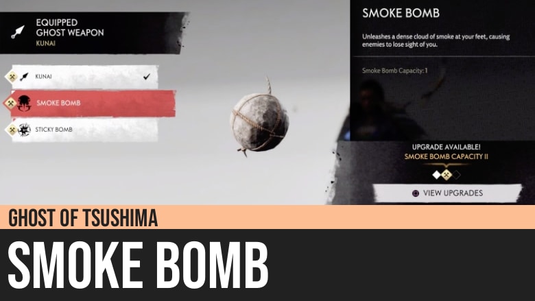 Ghost of Tsushima: Smoke Bomb