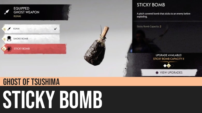 Ghost of Tsushima: Sticky Bomb