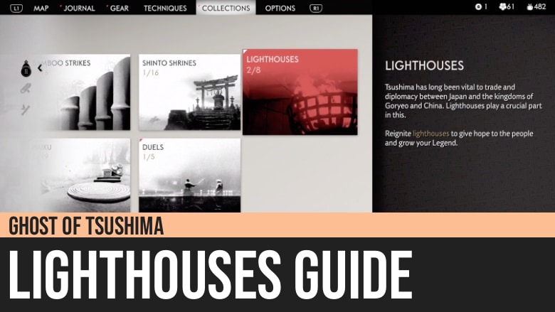 Ghost of Tsushima: Lighthouses