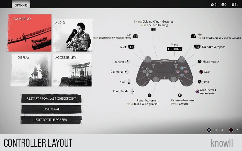 ps3 controller buttons layout