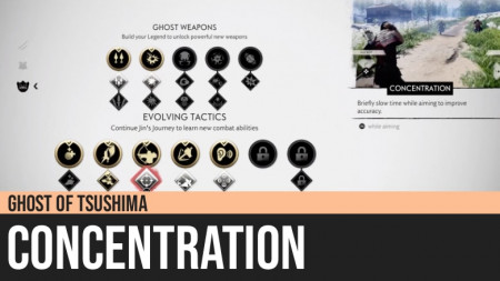 Ghost of Tsushima: Concentration