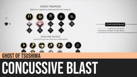 Ghost of Tsushima: Concussive Blast