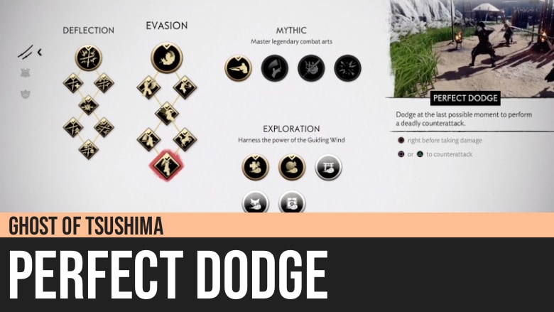 Ghost of Tsushima: Perfect Dodge