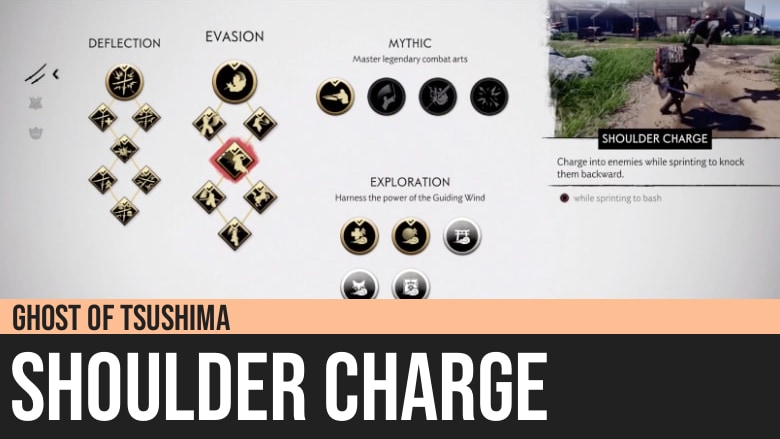 Ghost of Tsushima: Shoulder Charge