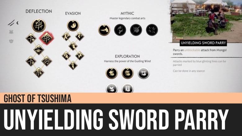 Ghost of Tsushima: Unyielding Sword Parry