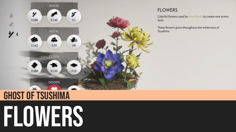 Ghost of Tsushima: Flowers