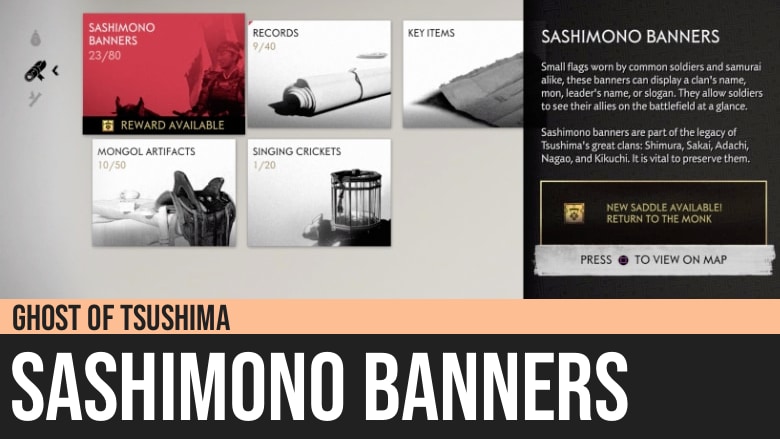 Ghost of Tsushima: Sashimono Banners