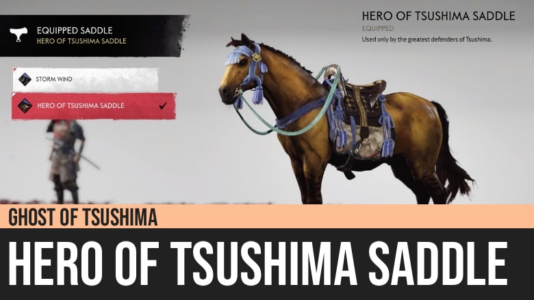 Ghost of Tsushima: Hero of Tsushima Saddle