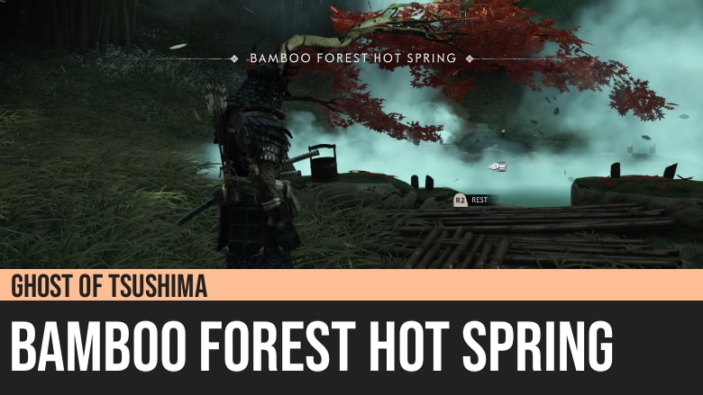 Ghost of Tsushima: Bamboo Forest Hot Spring
