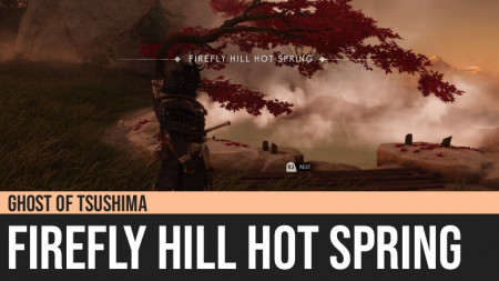 Ghost of Tsushima: Firefly Hill Hot Spring