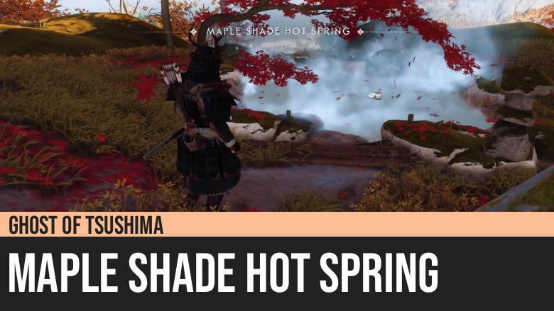 Ghost of Tsushima: Maple Shade Hot Spring