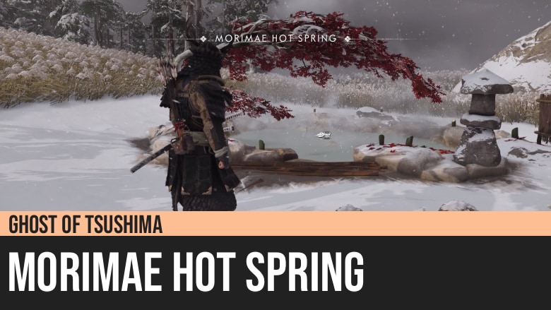 ghost of tsushima all hot springs map