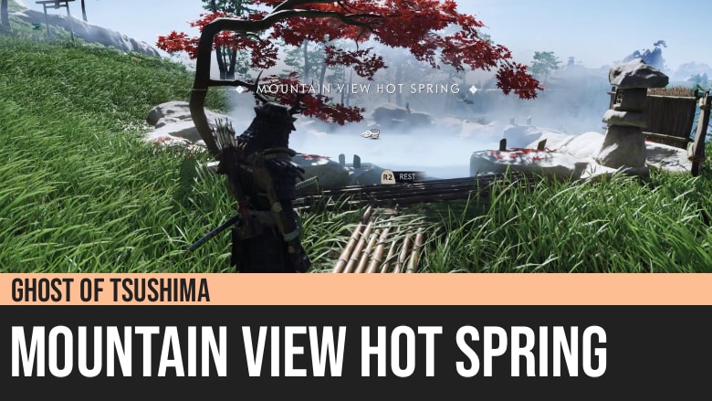 Ghost of Tsushima: Mountain View Hot Spring