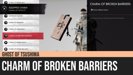 Ghost of Tsushima: Charm of Broken Barriers