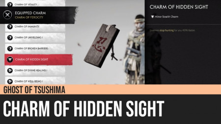 Ghost of Tsushima: Charm of Hidden Sight