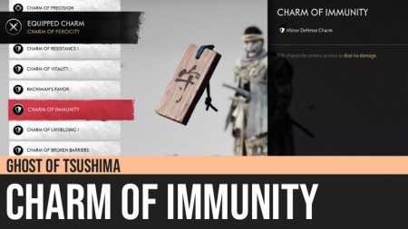 Ghost of Tsushima: Charm of Immunity