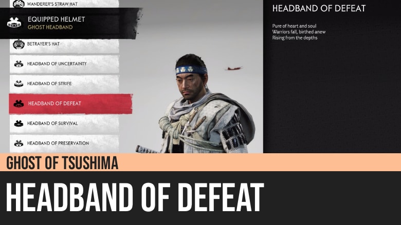 Ghost of Tsushima: Headband of Defeat