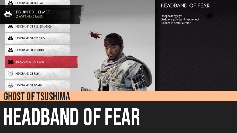 Ghost of Tsushima: Headband of Fear