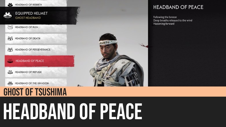 Ghost of Tsushima: Headband of Peace
