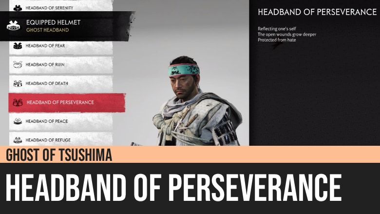 Ghost of Tsushima: Headband of Perseverance
