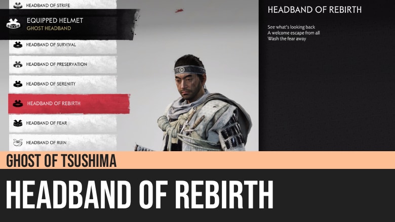 Ghost of Tsushima: Headband of Rebirth