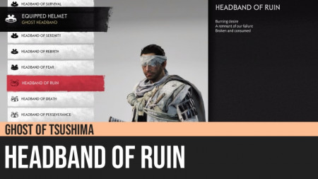 Ghost of Tsushima: Headband of Ruin