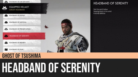 Ghost of Tsushima: Headband of Serenity