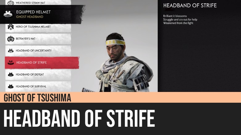 Ghost of Tsushima: Headband of Strife