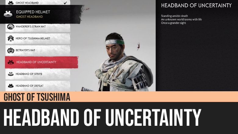 Ghost of Tsushima: Headband of Uncertainty