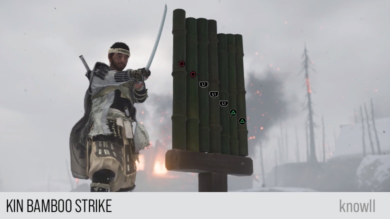 ghost of tsushima bamboo strike map