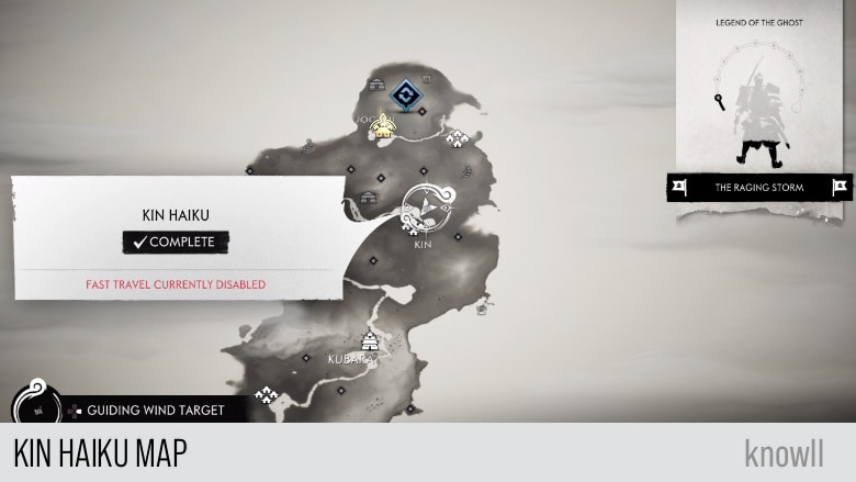 ghost of tsushima haiku locations map