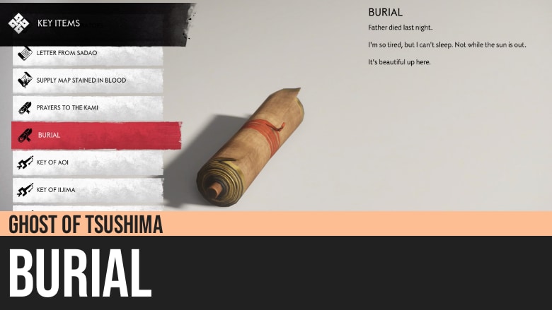 Ghost of Tsushima: Burial