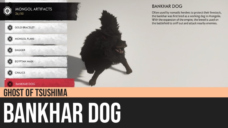 Ghost of Tsushima: Bankhar Dog