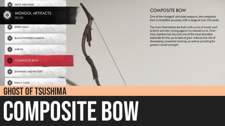 Ghost of Tsushima: Composite Bow