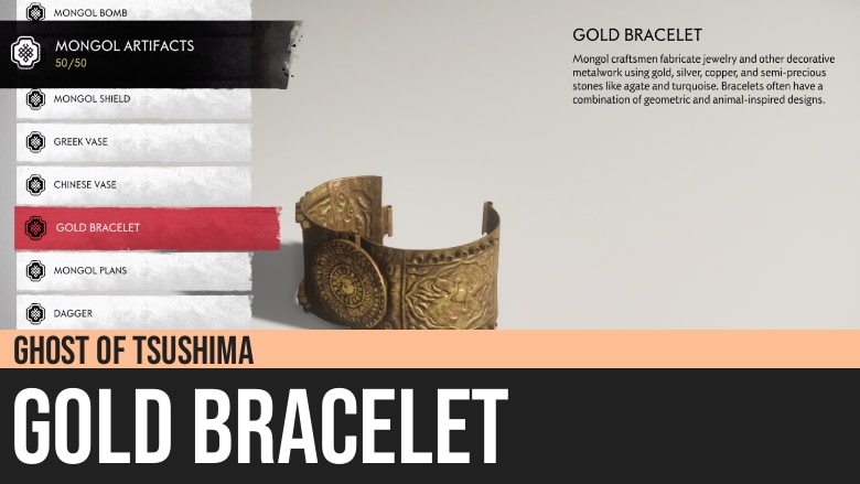 Ghost of Tsushima: Gold Bracelet