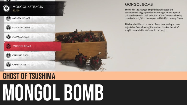 Ghost of Tsushima: Mongol Bomb