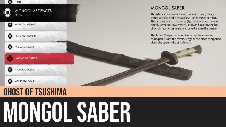 Ghost of Tsushima: Mongol Saber