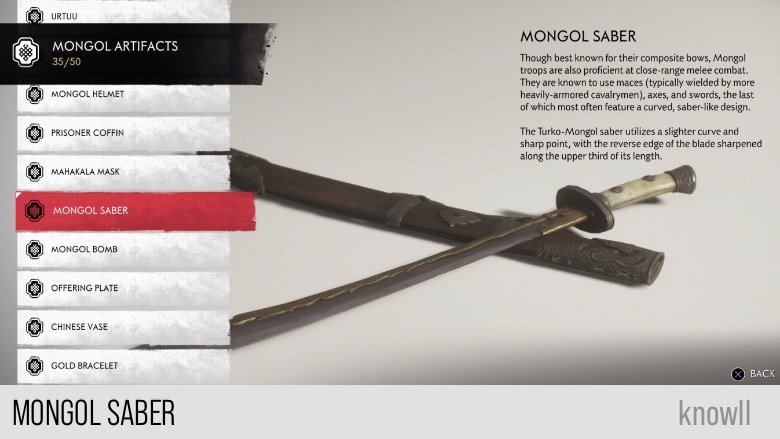 Ancient Mongol Sword