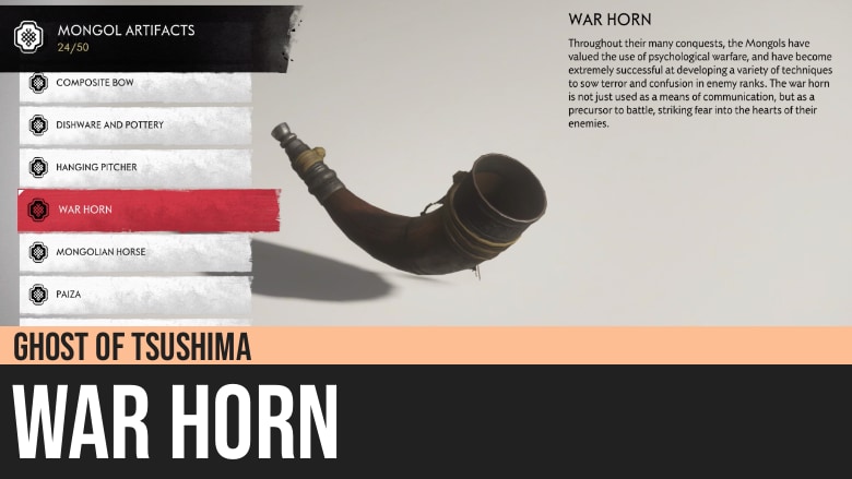 Ghost of Tsushima: War Horn