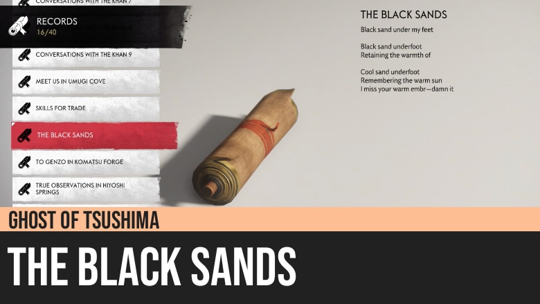 Ghost of Tsushima: The Black Sands