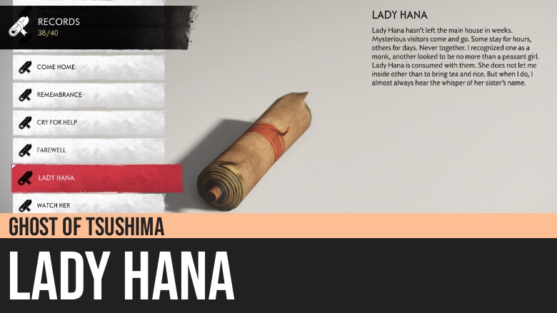 Ghost of Tsushima: Lady Hana