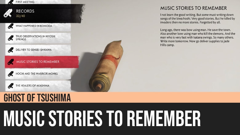 Ghost of Tsushima: Music Stories to Remember
