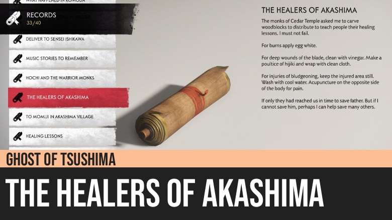 Ghost of Tsushima: The Healers of Akashima
